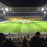 Photo taken at Ülker Fenerbahçe Şükrü Saracoğlu Stadium by Çağatay C. on 11/30/2015