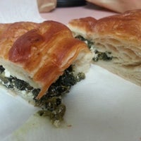 Photo taken at L&amp;#39;Crescent Home Made Croissants &amp;amp; Coffee Shop by Yara I. on 10/5/2012