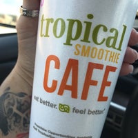 Photo taken at Tropical Smoothie Cafe by Marybeth K. on 8/1/2017