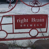 Photo taken at Right Brain Brewery by Rick J. on 10/5/2021