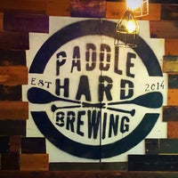 Photo taken at Paddle Hard Brewing by Rick J. on 10/2/2021