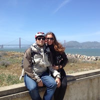 Photo taken at *CLOSED* Golden Gate Bridge Walking Tour by Valeriya V. on 4/13/2013