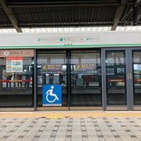 Photo taken at Dangsan Stn. by 劉 特佐 on 2/13/2024