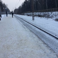 Photo taken at Ж/Д платформа Ивантеевка-2 by Darya I. on 12/1/2016