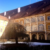 Photo taken at Schloss Stainz by Varvara B. on 3/3/2013