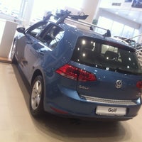 Photo taken at Volkswagen Центр Подольск by Корякин А. on 5/4/2013