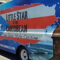 Photo taken at Little Star of the Caribbean Food Truck by Alexandra H. on 3/21/2014