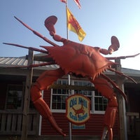 Photo taken at Old Mill Crab House by Angela S. on 9/12/2013