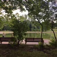 Photo taken at Мичуринский пруд by Sergey V. on 7/16/2018