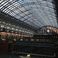 Photo taken at London St Pancras International Railway Station (STP) by Anna M. on 5/4/2013