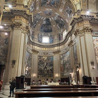 Photo taken at Basilica di Sant&amp;#39;Andrea della Valle by Razvan C. on 12/25/2023
