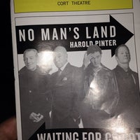 Photo taken at No Man&amp;#39;s Land @ Cort Theatre by Alex F. on 2/6/2014