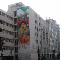 Photo taken at Street Art - Maher et Aner - 57 rue Jeanne d’Arc by Bertrand on 8/4/2013