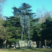 Photo taken at Vladimir Mayakovsky Monument by Kevin A. on 1/15/2013