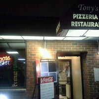 Photo taken at Tony&amp;#39;s Pizzeria &amp;amp; Restaurant by Andre O. on 10/21/2012