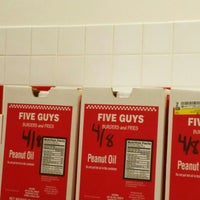 Photo taken at Five Guys by Joshua S. on 4/9/2016