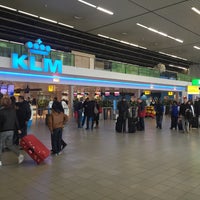 Photo taken at Amsterdam Airport Schiphol (AMS) by Vladimir on 3/14/2015