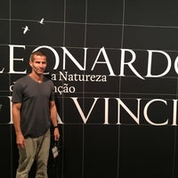 Photo taken at Leonardo da Vinci - A Natureza da Invenção by Elias R. on 5/7/2015