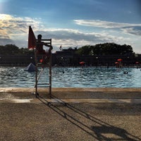 Photo taken at Highbridge Park Pool by Miriam D. on 7/29/2015