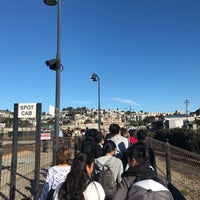 Photo taken at Bayshore Caltrain Station by vince h. on 11/3/2018