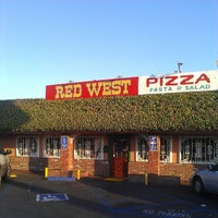 Photo taken at Red West Pizza by Steve P. on 7/6/2013