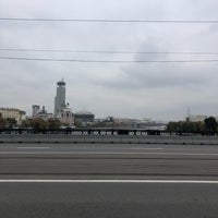 Photo taken at Новоспасский мост / Novospassky Bridge by Андрей Б. on 10/1/2021