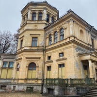 Photo taken at Дворец великого князя Михаила Николаевича (усадьба Михайловка) by Андрей on 4/29/2021