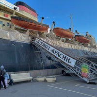 Photo taken at Krasin Icebreaker by Ilariia B. on 11/12/2021