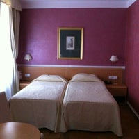 Photo taken at Hotel Roma Prague by Olga🎀 B. on 10/1/2012