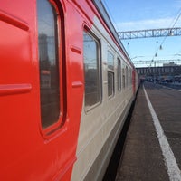 Photo taken at Paveletskiy Rail Terminal (XRK) by Julia on 5/1/2013