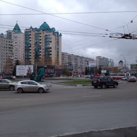 Photo taken at Площадь Лунинцев by Antonina D. on 10/15/2014