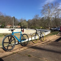 Photo taken at Dick Lane Velodrome by Neill D. on 3/15/2015
