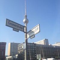 Photo taken at Alexanderplatz by Aga on 4/24/2013