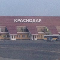 Photo taken at Pashkovsky International Airport (KRR) by Катаринка on 5/6/2013