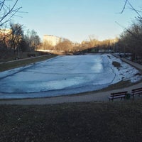 Photo taken at Новочерёмушкинский пруд by Артём Ж. on 4/2/2019