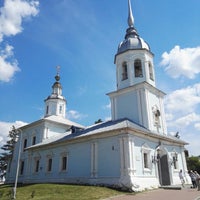 Photo taken at Храм Святого Благоверного Князя Александра Невского by Артём Ж. on 6/29/2018