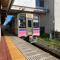 Photo taken at Shizukuishi Station by つきもり on 10/14/2023