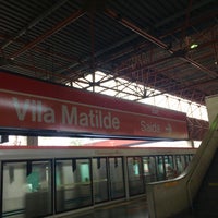 Photo taken at Estação Vila Matilde (Metrô) by Marcelus G. Z. on 10/28/2021