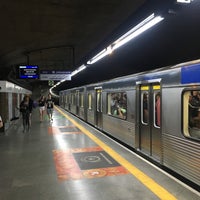 Photo taken at Estação São Joaquim (Metrô) by Marcelus G. Z. on 10/23/2022