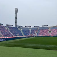 Photo taken at Stadio Renato Dall&amp;#39;Ara by Marco P. on 11/15/2022