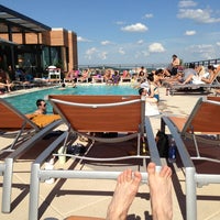Photo taken at Pool at the Meridian Mt. Vernon Triangle by Z S. on 6/29/2013