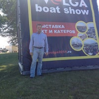 Photo taken at Volga boat show 2014 by Pavel N. on 6/7/2014
