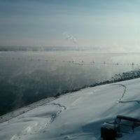 Photo taken at Сквер Камской ГЭС by Basil M. on 2/23/2014