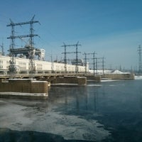 Photo taken at Сквер Камской ГЭС by Basil M. on 2/23/2014