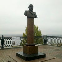 Photo taken at Monument to Dmitry Sirotkin by Basil M. on 10/9/2012