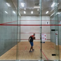 Photo taken at Kallang Squash &amp;amp; Tennis Centre by Douglas V. on 7/13/2021