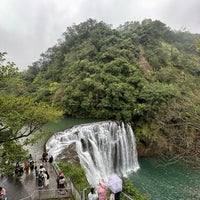 Photo taken at Shifen Waterfall by Victor D. on 3/14/2024