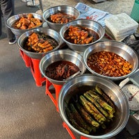 Photo taken at Gwangjang Market by Victor D. on 3/19/2024