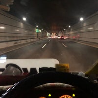 Photo taken at 川崎航路トンネル by たくぺけ on 11/2/2017