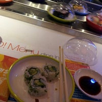 Photo taken at Yo! Sushi by Brittany C. on 9/21/2012